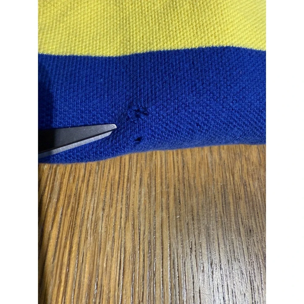 Polo Ralph Lauren Custom Fit P15 Offshore‎ Sailing Team Stripe Polo Shirt XL